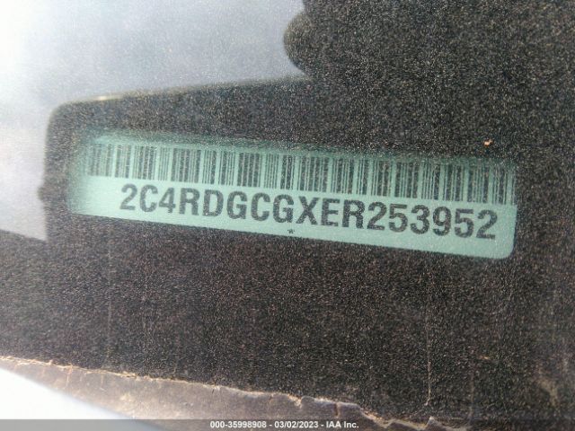 2C4RDGCGXER253952 Dodge Grand Caravan Sxt