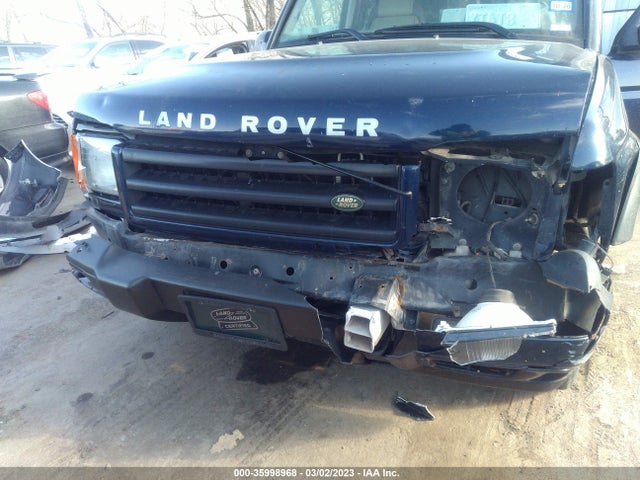 2001 LAND ROVER DISCOVERY SERIES II SE VIN: SALTY15491A733367