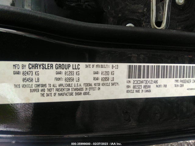 Dodge Charger Police 2014 2C3CDXAT3EH121406 Image 9