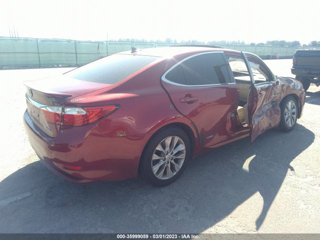 JTHBW1GG9D2025195 Lexus Es 300h Hybrid