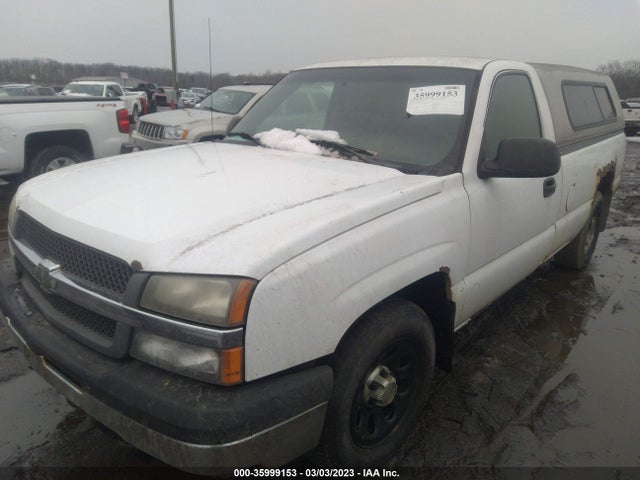 2005 CHEVROLET SILVERADO 1500 WORK TRUCK VIN: 1GCEC14X85Z143436