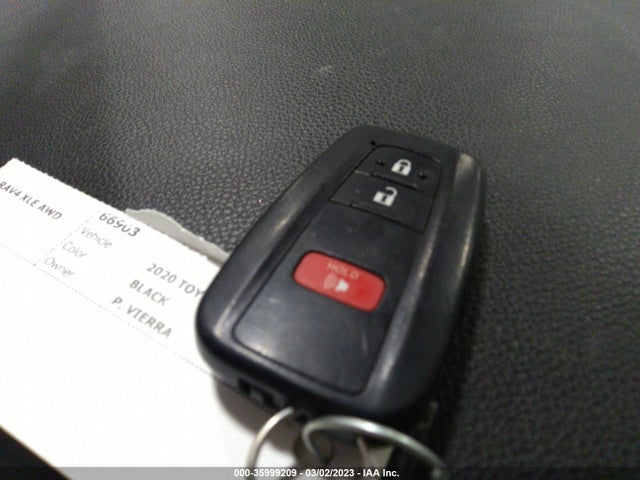2020 TOYOTA RAV4 XLE VIN: 2T3P1RFV6LC084393