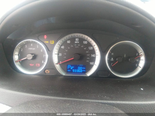 2009 HYUNDAI SONATA GLS VIN: 5NPET46C79H484092