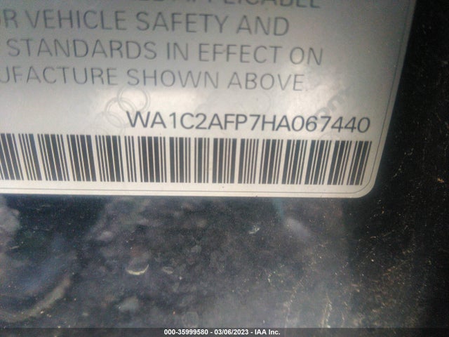WA1C2AFP7HA067440 Audi Q5 PREMIUM