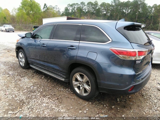 Toyota Highlander Limited 2016 5TDYKRFH3GS136645 Image 3
