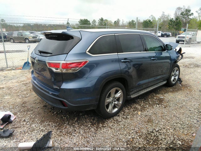 Toyota Highlander Limited 2016 5TDYKRFH3GS136645 Image 4