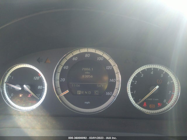 2008 MERCEDES-BENZ C-CLASS 3.0L VIN: WDDGF54X68F074975