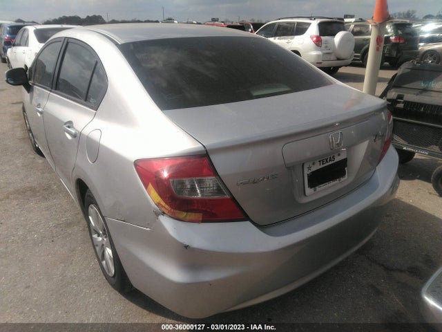 2012 HONDA CIVIC SDN LX VIN: 19XFB2F54CE092020