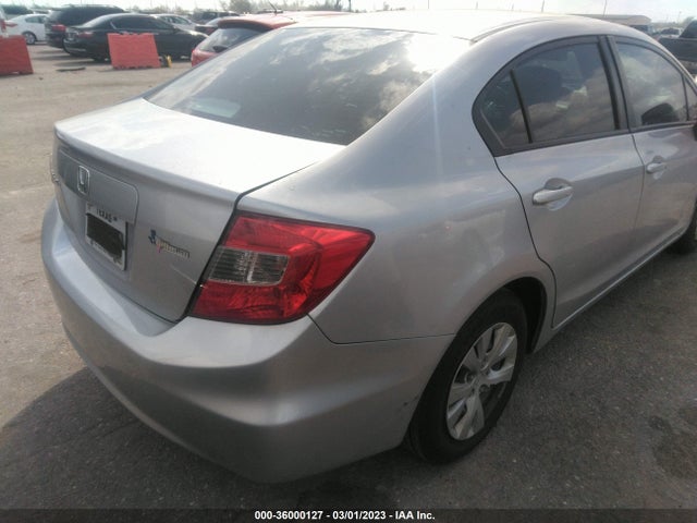 2012 HONDA CIVIC SDN LX VIN: 19XFB2F54CE092020