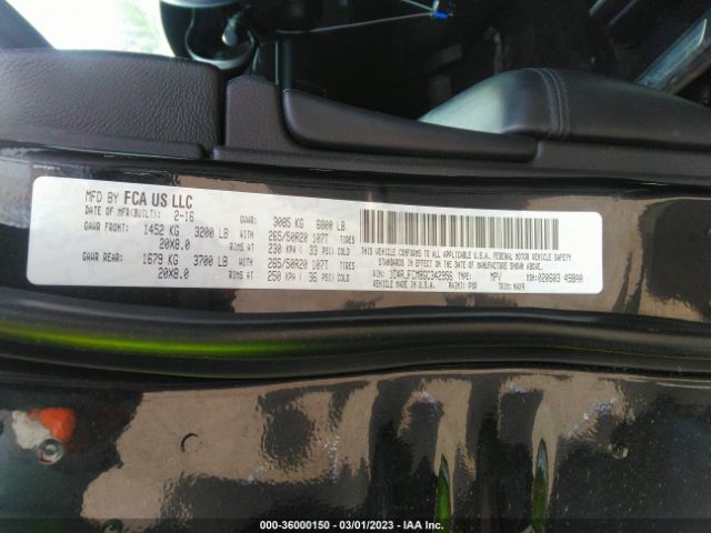 1C4RJFCM8GC342956 Jeep Grand Cherokee High Altitude