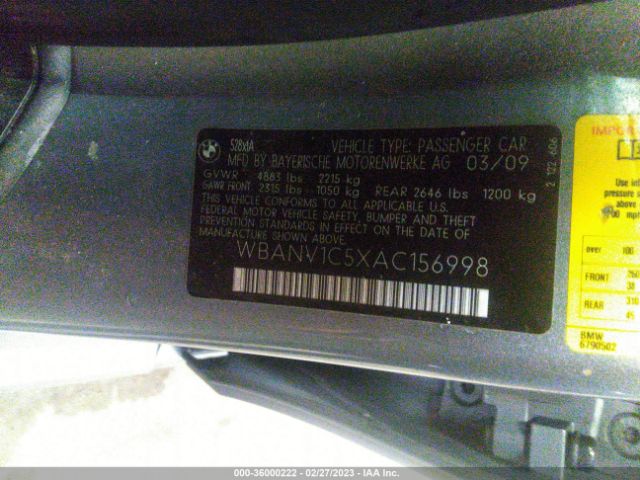 WBANV1C5XAC156998 BMW 5 Series 528i Xdrive