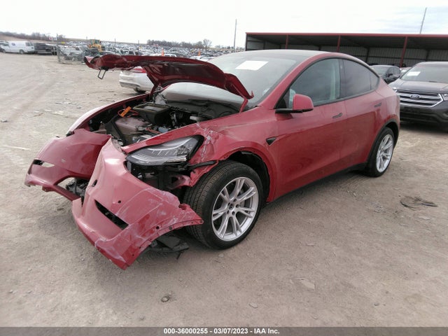 Tesla Model Y Long Range 2021 5YJYGDEE1MF176203 Image 2