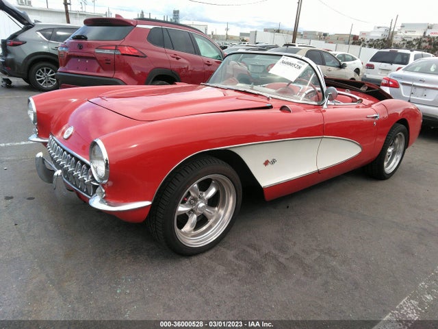 1957 CHEV CORVETTE VIN: E57S100238