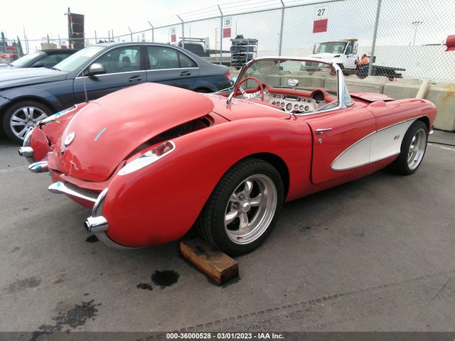 1957 CHEV CORVETTE VIN: E57S100238