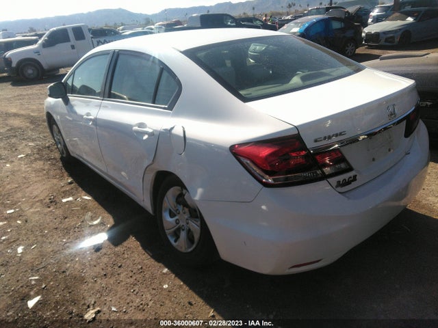 2013 HONDA CIVIC SDN LX VIN: 2HGFB2F52DH586934