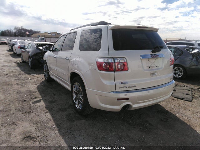 2012 Gmc Acadia Denali მანქანა იყიდება აუქციონზე, vin: 1GKKVTED8CJ241279, აუქციონის ნომერი: 36000750