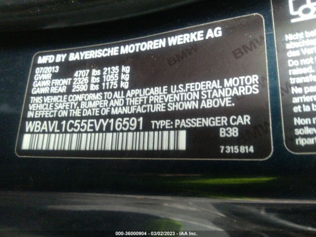 WBAVL1C55EVY16591 BMW X1 Xdrive28i