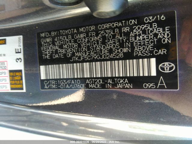 JTKJF5C79GJ024528 Scion TC