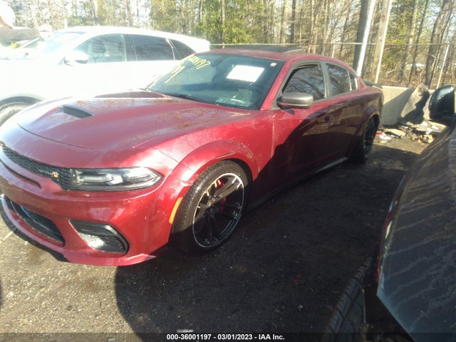 2021 DODGE CHARGER SCAT PACK WIDEBODY VIN: 2C3CDXGJ5MH602066