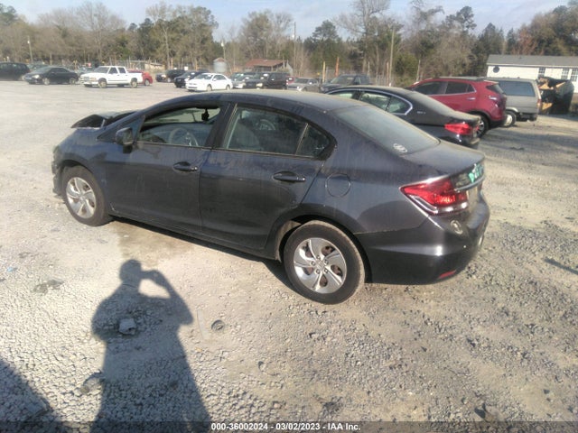 Honda Civic Sedan Lx 2015 2HGFB2F55FH546995 Image 3