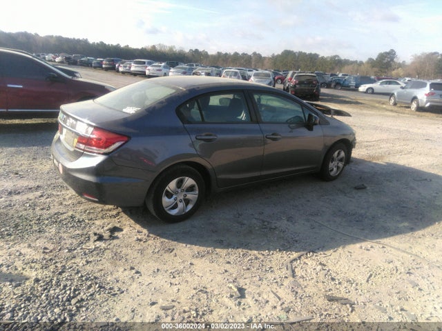 Honda Civic Sedan Lx 2015 2HGFB2F55FH546995 Image 4