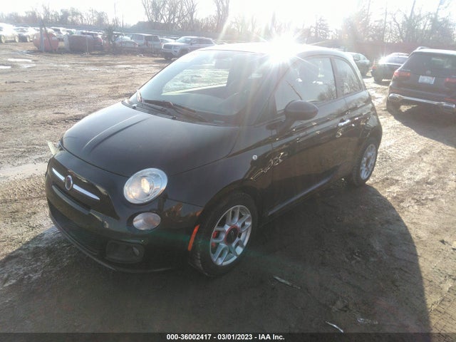 2012 FIAT 500 SPORT VIN: 3C3CFFBR8CT371106