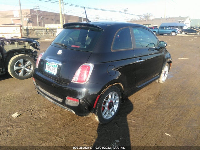 2012 FIAT 500 SPORT VIN: 3C3CFFBR8CT371106
