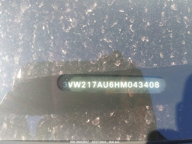 Volkswagen GOLF S 2017 3VW217AU6HM043408 Image 10