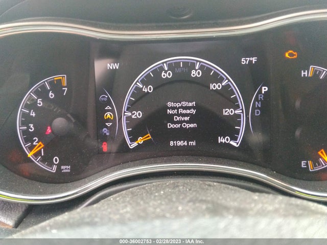 2016 JEEP GRAND CHEROKEE LAREDO VIN: 1C4RJFAG9GC305119