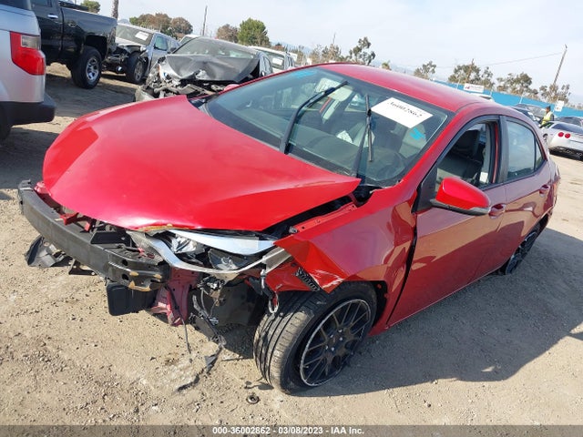 2016 TOYOTA COROLLA L/LE/S/S PLUS/LE PLUS VIN: 2T1BURHEXGC497317