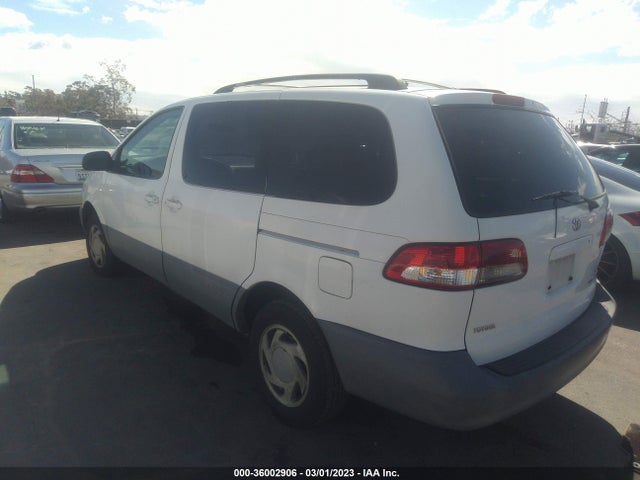 2001 TOYOTA SIENNA LE/XLE VIN: 4T3ZF13C91U391308