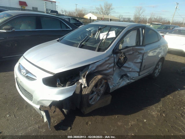 2014 HYUNDAI ACCENT GLS VIN: KMHCU4AE4EU620137