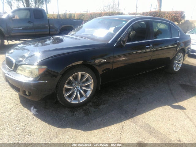 2007 BMW 7 SERIES 750LI VIN: WBAHN83537DT74032