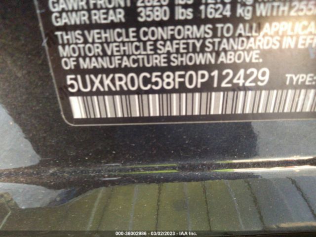 5UXKR0C58F0P12429 BMW X5 Xdrive35i