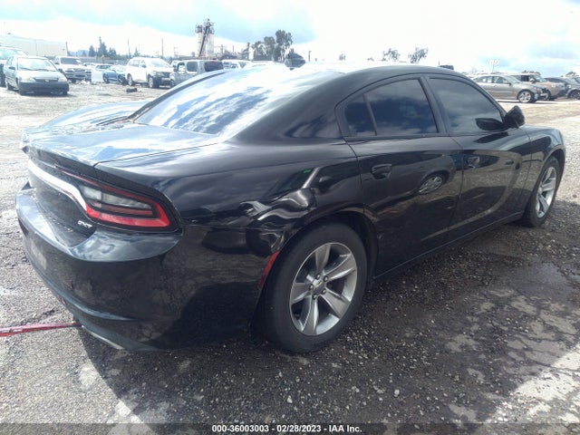 2016 DODGE CHARGER SXT VIN: 2C3CDXHG5GH326804