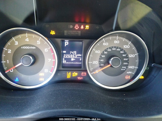 2015 SUBARU FORESTER 2.5I LIMITED VIN: JF2SJARC1FH552210