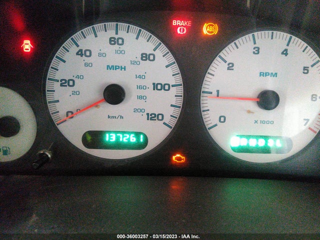 2003 DODGE GRAND CARAVAN SPORT VIN: 1D4GP44373B277455