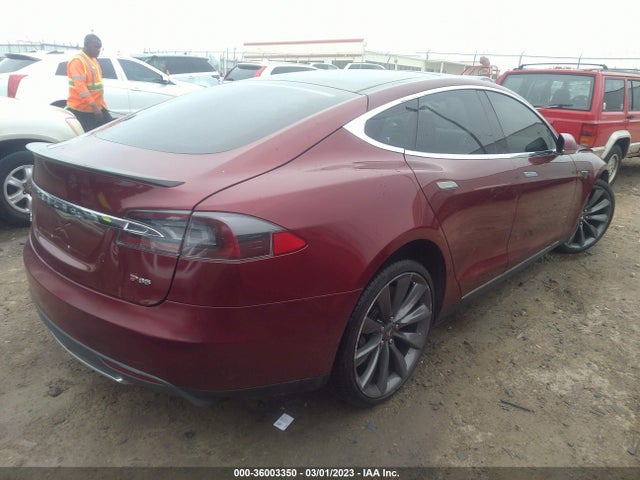 2012 TESLA MODEL S PERFORMANCE VIN: 5YJSA1DP4CFS00615