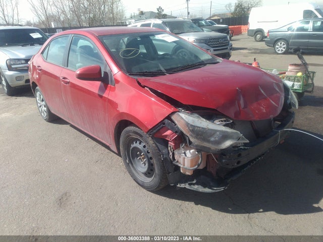 2015 TOYOTA COROLLA L/LE/S/S PLUS/LE PLUS VIN: 5YFBURHEXFP214946