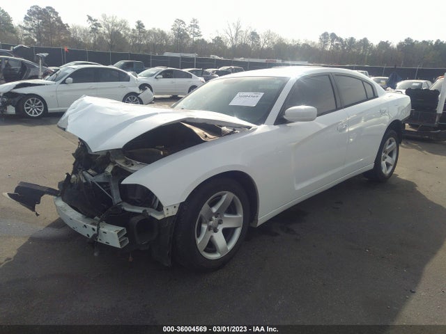 2014 DODGE CHARGER POLICE VIN: 2C3CDXAT1EH191115