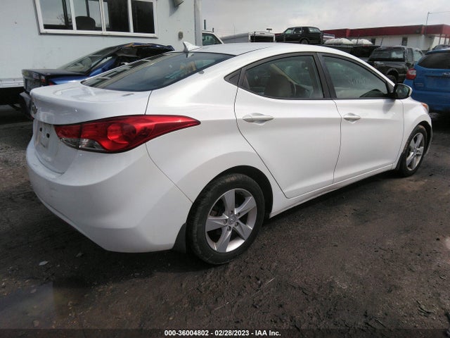2013 HYUNDAI ELANTRA GLS PZEV VIN: 5NPDH4AE3DH293736