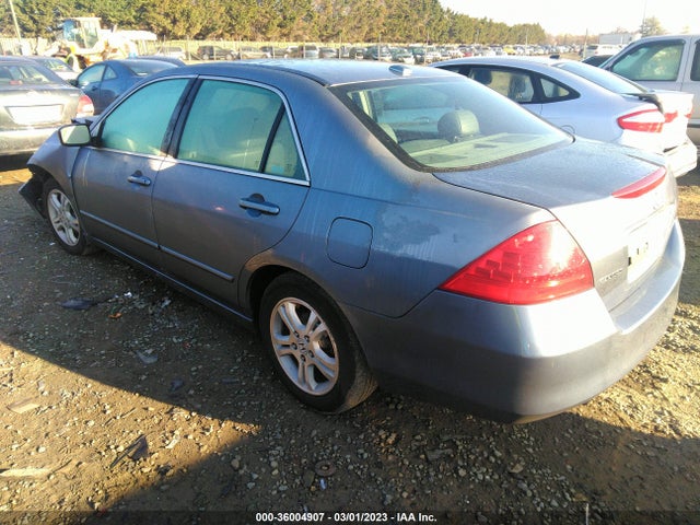 2007 HONDA ACCORD SDN EX-L VIN: 1HGCM56827A040260
