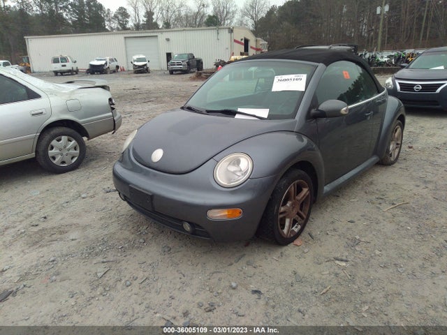 2004 VOLKSWAGEN NEW BEETLE CONVERTIBLE GLS TURBO VIN: 3VWCD31Y64M339644