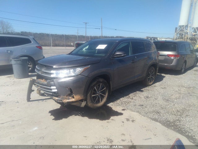 Toyota Highlander Se/xle 2019 5TDJZRFH7KS567804 Image 2