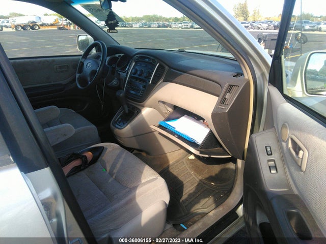 2001 TOYOTA HIGHLANDER VIN: JTEGD21AX10009825