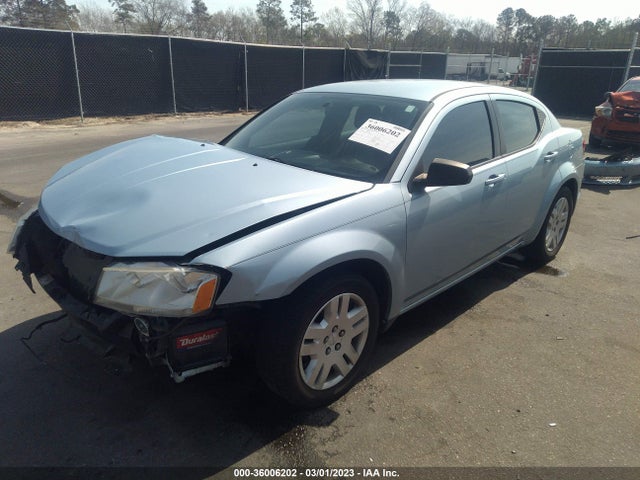 Dodge Avenger Se V6 2013 1C3CDZAG0DN749833 Image 2