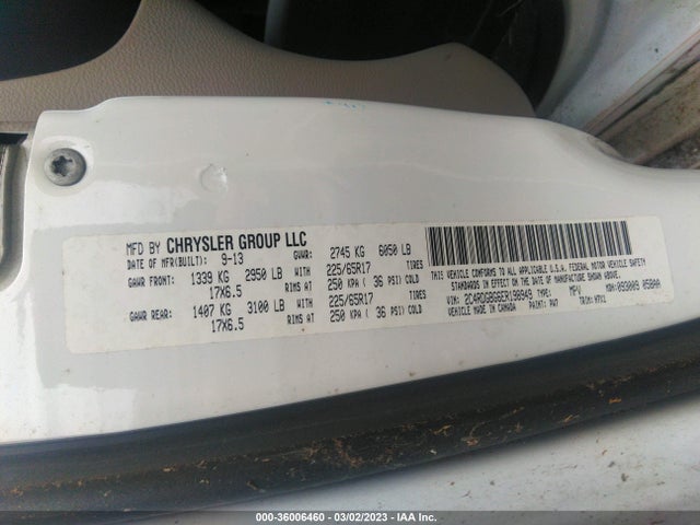Dodge Grand Caravan Se 2014 2C4RDGBG6ER198949 Image 9