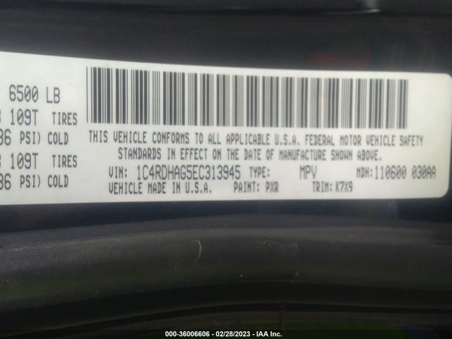 Dodge Durango Sxt 2014 1C4RDHAG5EC313945 Image 9