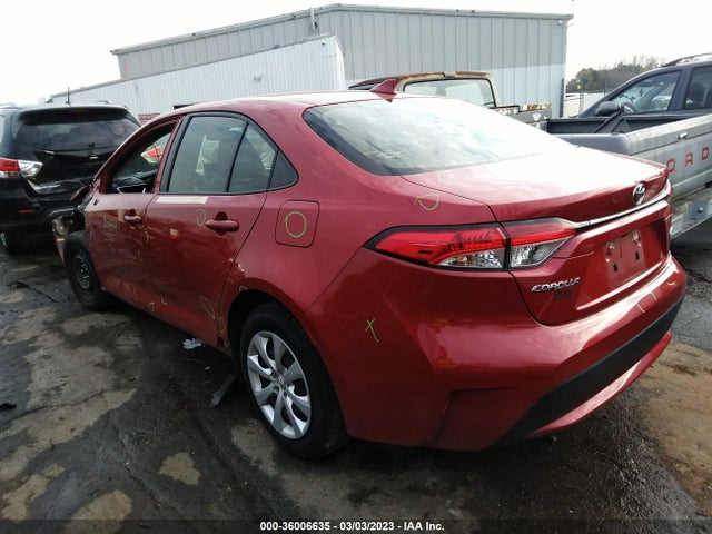 2020 TOYOTA COROLLA LE VIN: JTDEPRAE8LJ039708