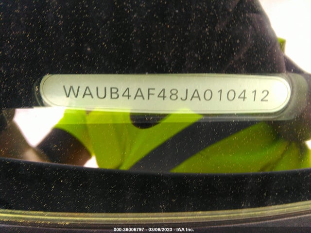 WAUB4AF48JA010412 Audi S4 Premium Plus